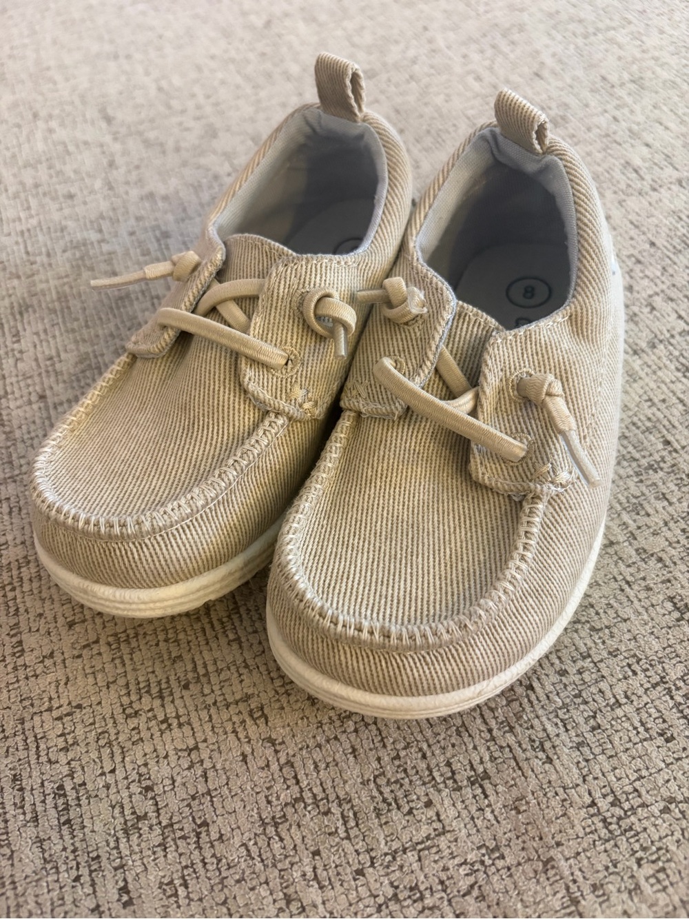 Cat & Jack Kids Tan Slip-On Moccasins